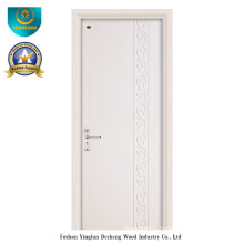 Modern Style Solid Wood Door with White Color for Interior (ds-091)